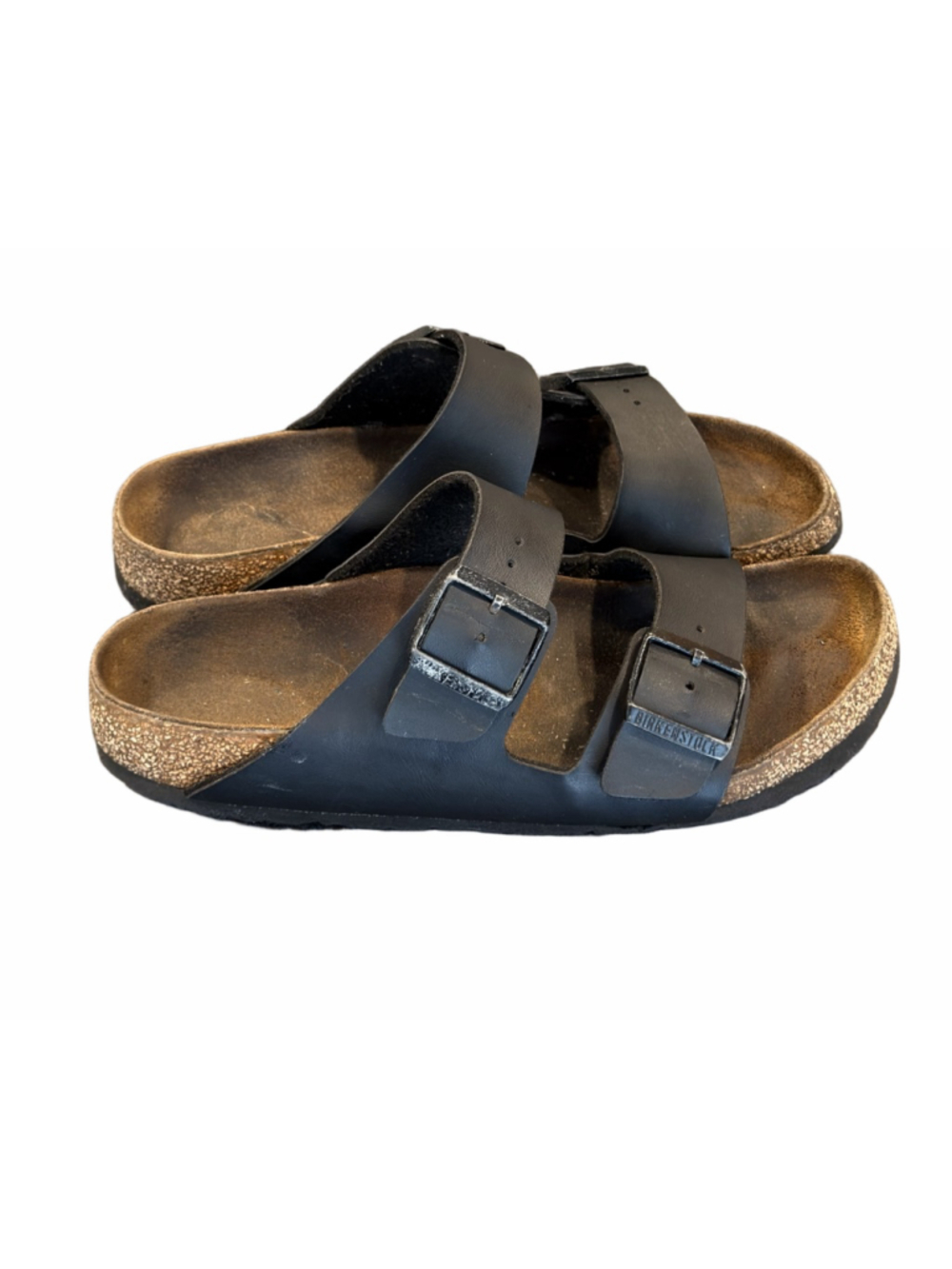 Birkenstock Arizona Black Slide Sandals Size 39 (US Women's 8.5)
